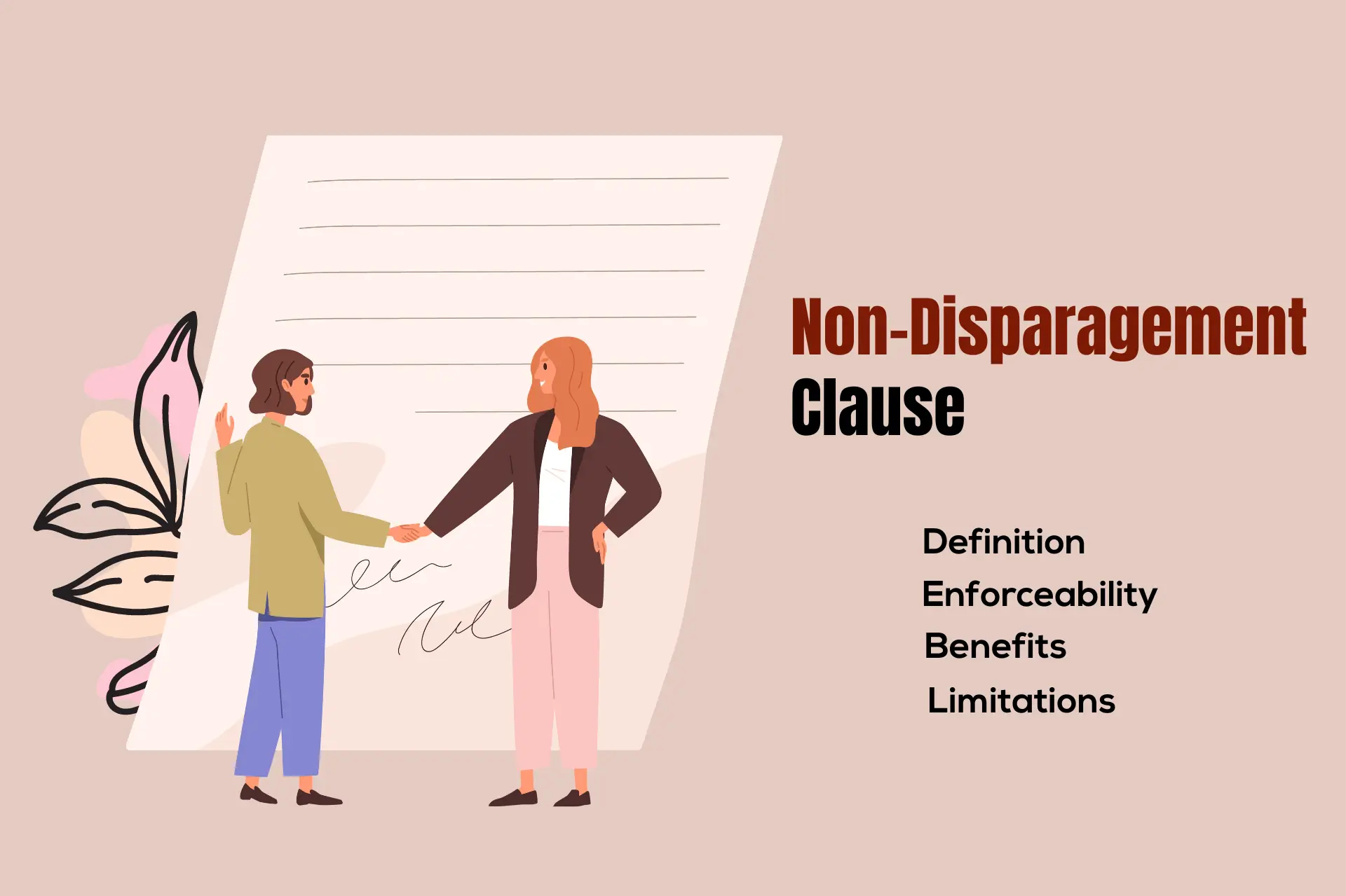 How Non-Disparagement Clauses Protect Your Reputation | Blog